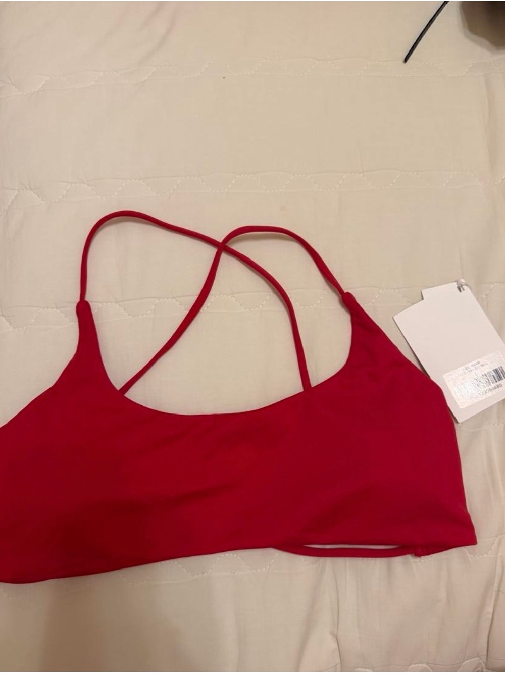 Crop Shop Boutique Lexi Crop in Chili L NWT